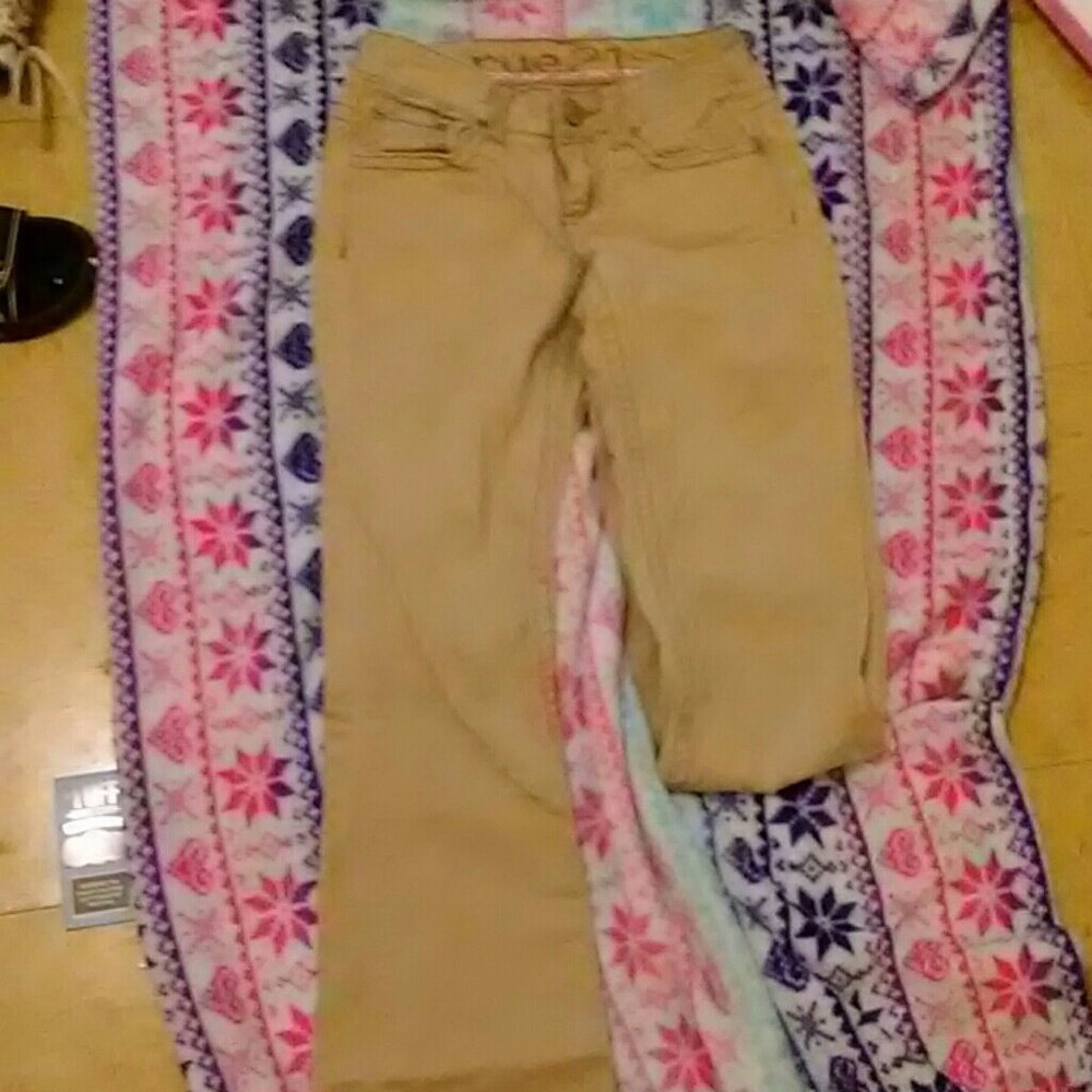 Tan pants